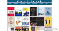Desktop Screenshot of carlopelanda.com